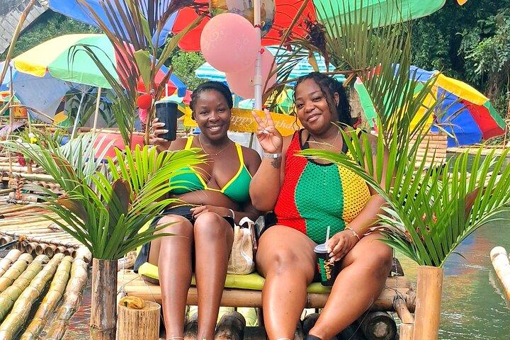 Jamaica Bamboo Rafting Experience with Lime Stone Massage