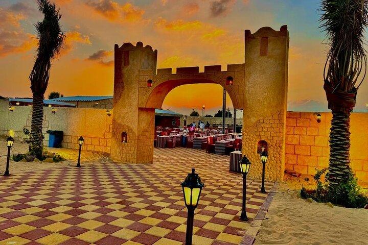 Private Premium Dubai Desert Safari with Camel Ride and Live Show
