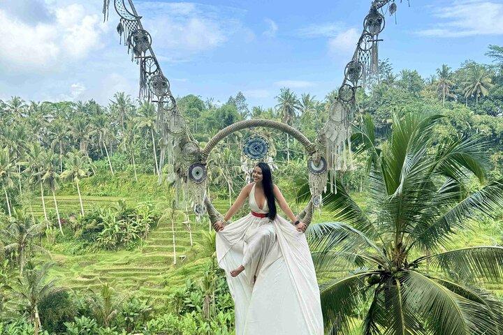 Ubud: Zipline, Bali Swing, and Sky Bike in a Private Rice Terrace