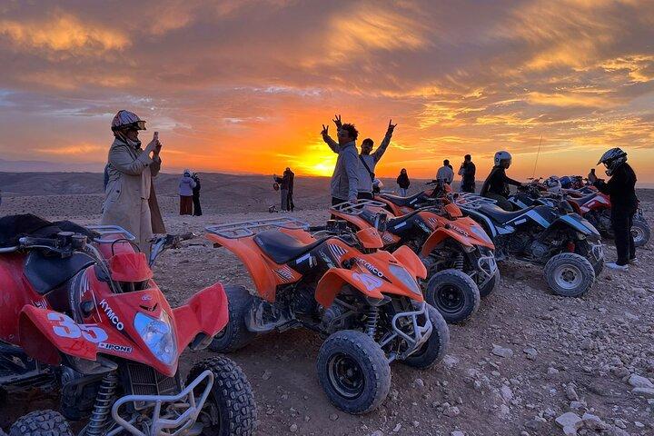 Thrill and Chill: Quad & Camel Ride Adventures in Agafay Desert