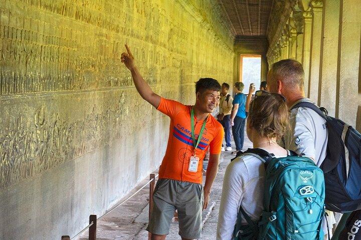 Cycling of the Angkor Temples include Lunch & Snacks
