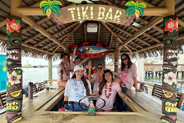 Go Tiki Tours Tampa "#1 Floating Tiki Boat" Bathroom on Board