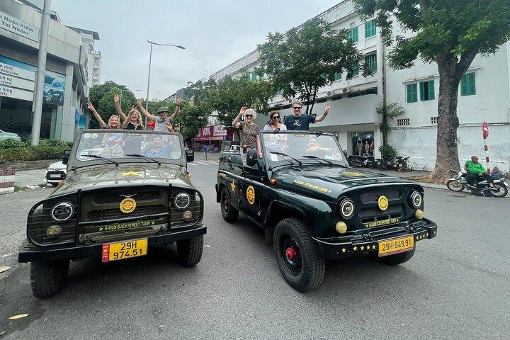 Saigon Jeep Tour with Food, Culture and Fun By Vietnam Army Jeep