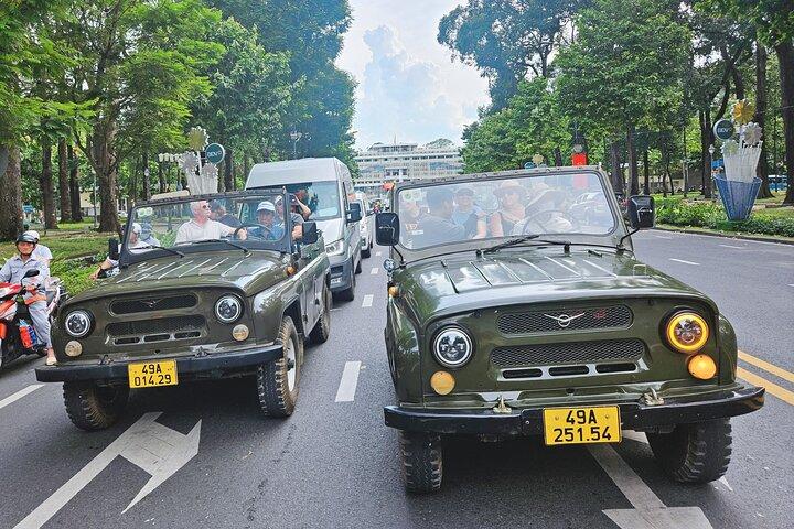 Saigon Jeep Tour : HIGHLIGHTS & HIDDEN GEMS By Vietnam Army Jeep