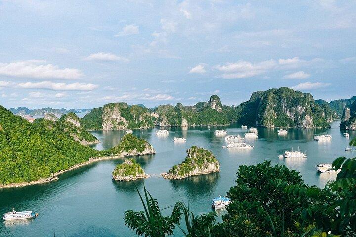 From Hanoi to Ninh Binh and Halong Bay Day Tour 2 Days 1 Night