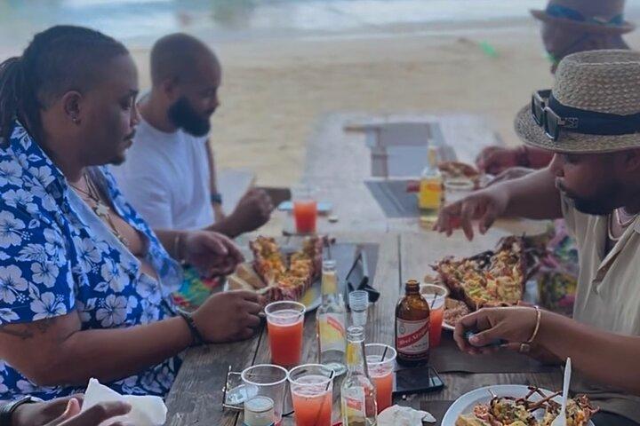 Negril 7 mile Beach and Ricks Cafe Sunset Combo Tour