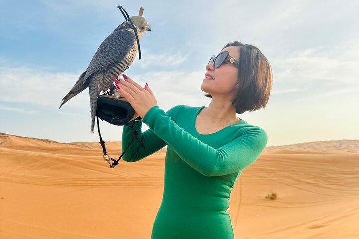 Abu Dhabi Evening Desert Safari with Live Shows and BBQ Dinner