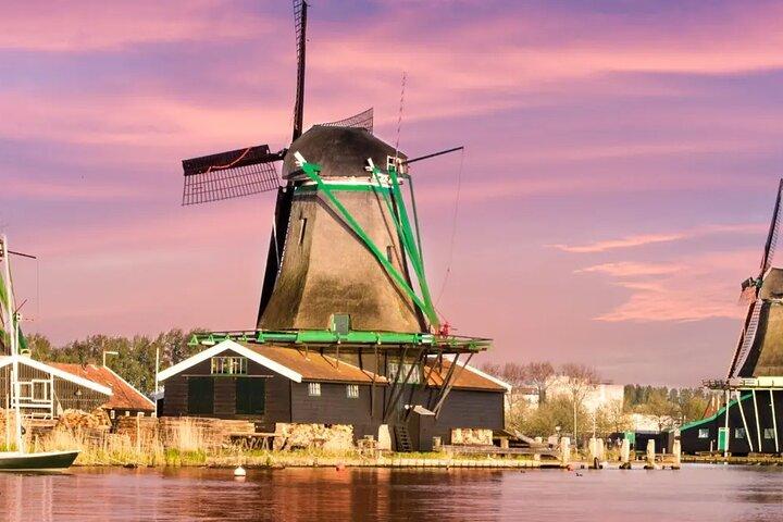 Windmills Country side tour Zaanse Schans-Cheesefactory-Volendam