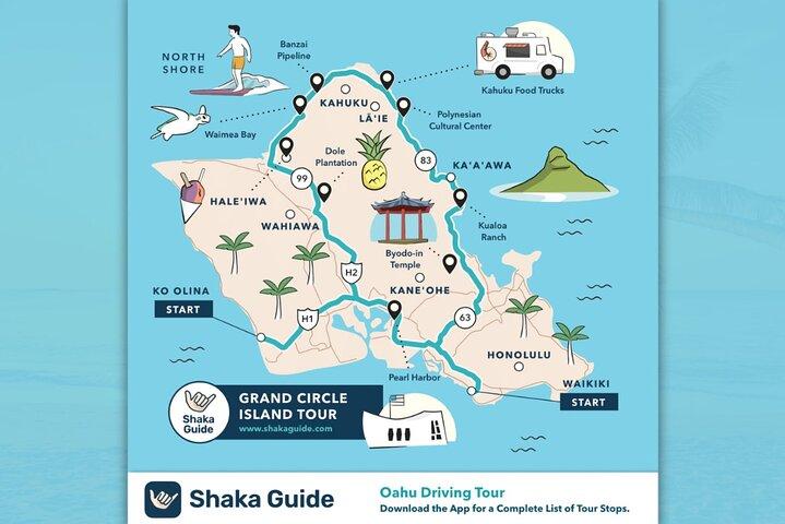 Oahu Grand Circle Island Audio Driving Tour