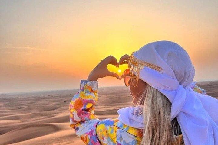 Morning Desert Safari +ATV including sand boarding camel riding