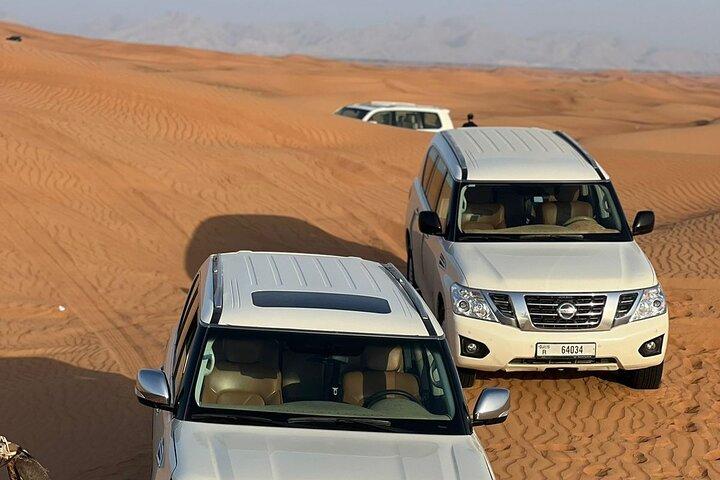 Morning Desert Safari +ATV including sand boarding camel riding