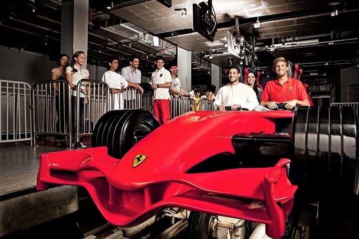 Dubai Grand Mosque Tour with Ferrari World Tickets