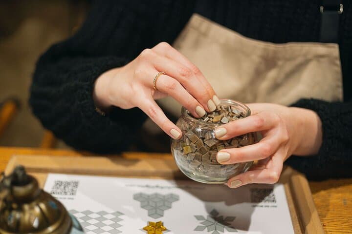 Guided Turkish Mosaic Lamp Workshop with Snacks