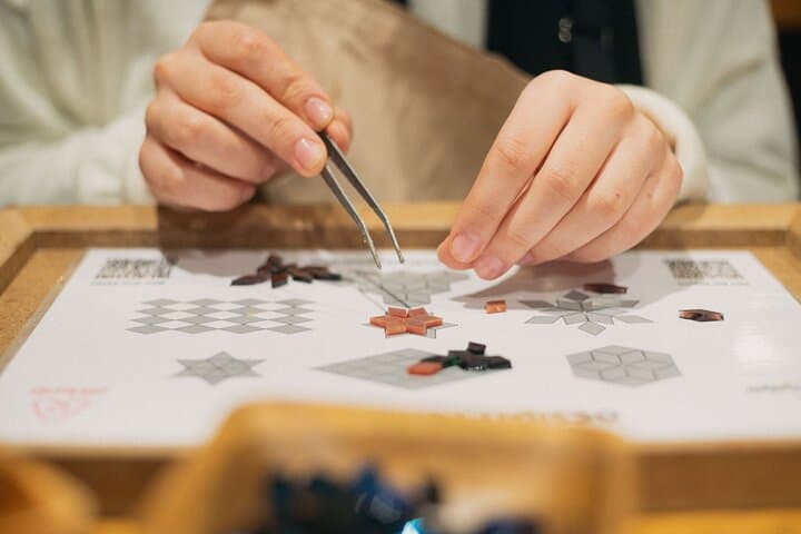 Guided Turkish Mosaic Lamp Workshop with Snacks