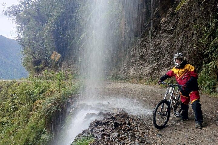 Cycling on the Road of Death Bolivia