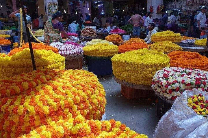 Bangalore Evening Food Street Walk and Market Visit