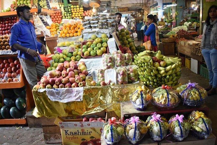 Bangalore Evening Food Street Walk and Market Visit
