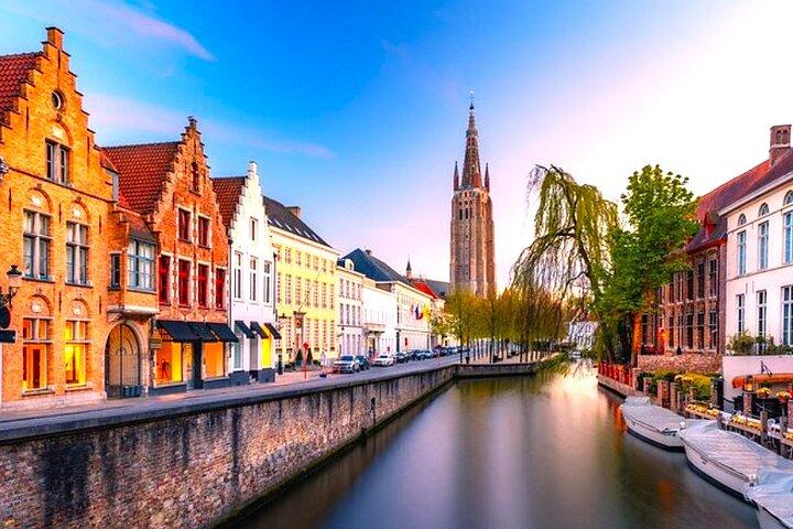 Bruges Tour from Your Cruise Ship with Canal Cruse & Leisure Time