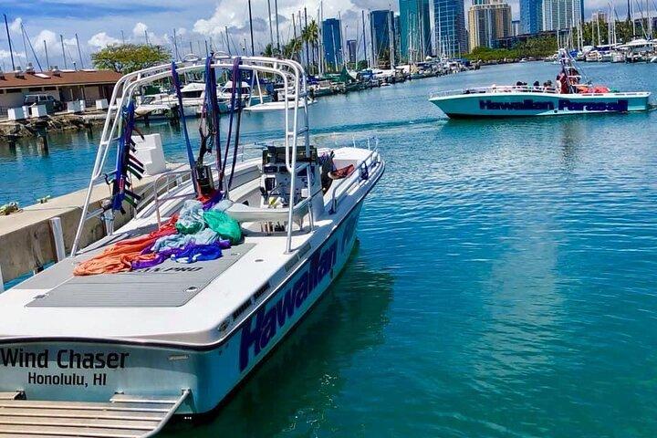Hawaiian Parasail Since 1977 from Waikiki Beach