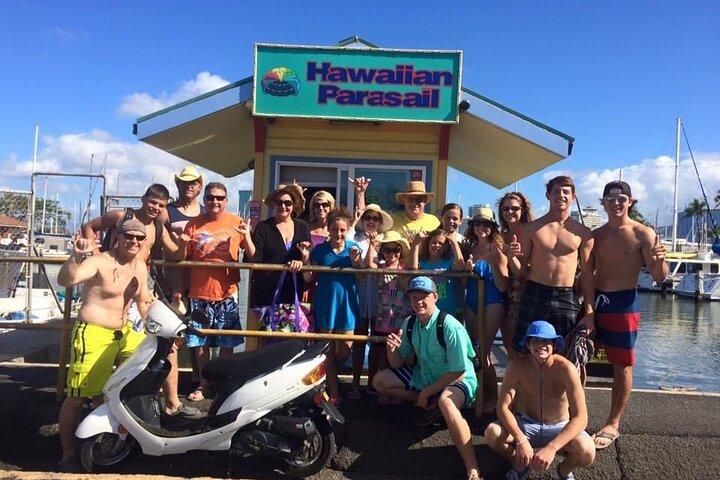 Hawaiian Parasail Since 1977 from Waikiki Beach