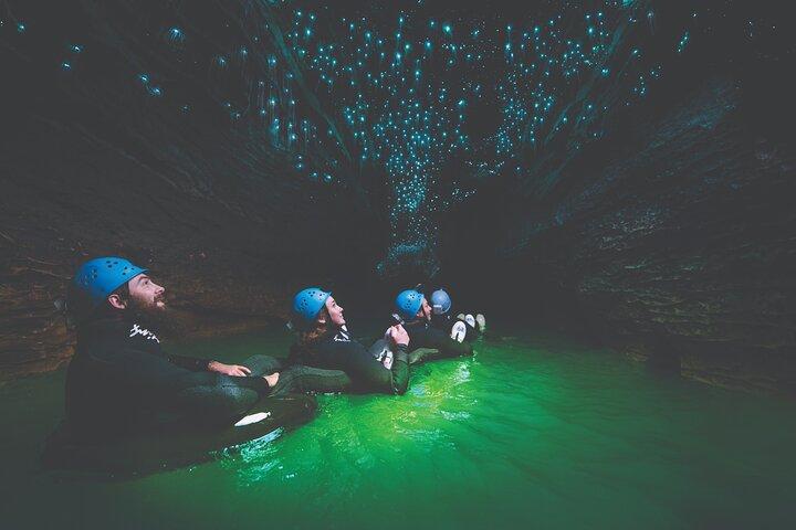 Black Water Rafting Semi Private Tour from Auckland
