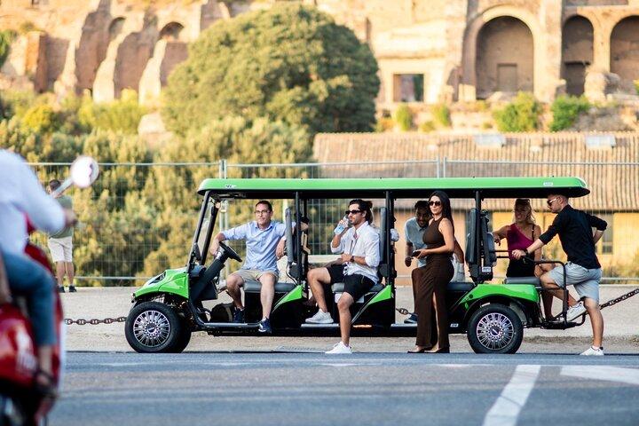 Rome Golf Cart Tour: Top Landmarks & Hidden Gems with Gelato