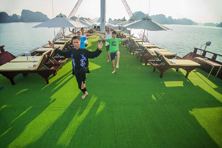 2-Day Luxury Dragon Legend Cruise Explore Bai Tu Long Bay