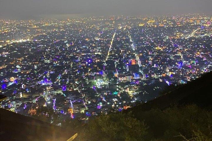 Jaipur Nahargarh Fort Sunset and Night City Tour