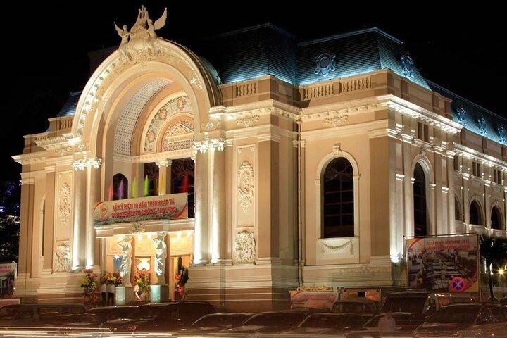 Night Walking Tour at Saigon Central, Nguyen Hue, Opera House