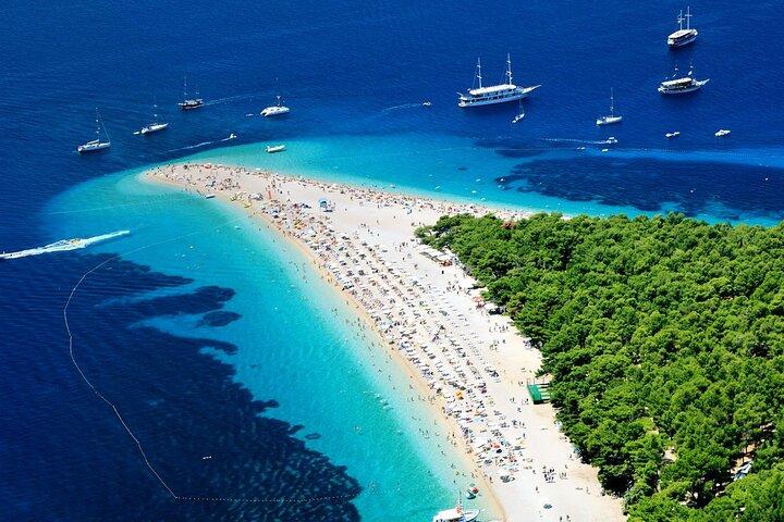 Private 3-Island Boat Tour: Blue Lagoon, Brač & North Hvar Shore