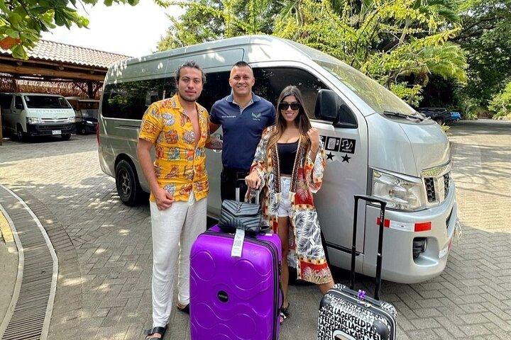 Private transportation from the hotel to Guanacaste Airport