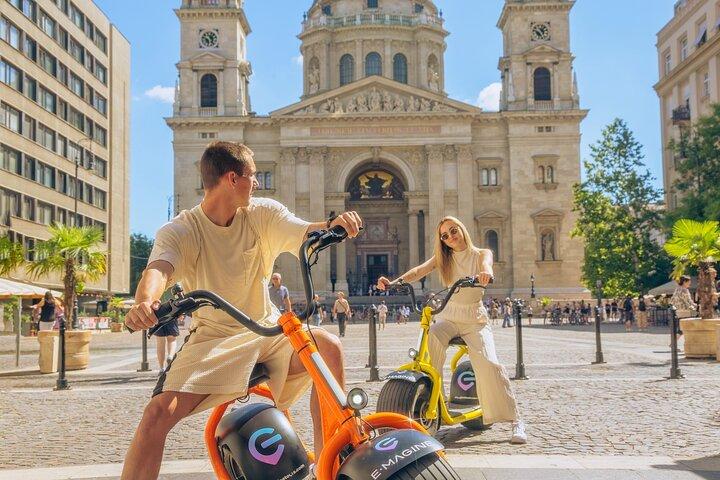 Budapest Small-Group Guided Tour on MonsteRoller e-Scooter