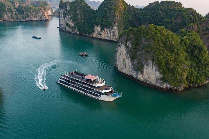 Rosy Cruise( Ha Long Bay & Lan Ha Bay) 2 Days 1 Night
