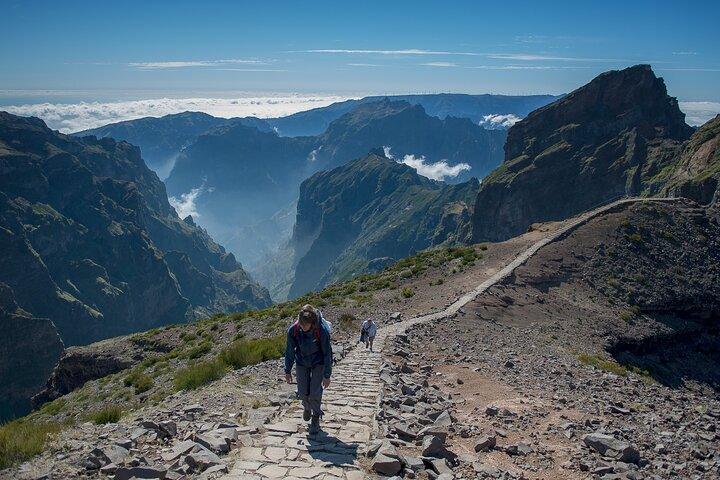 Stairway to Heaven Pico do Areeiro in Madeira Island