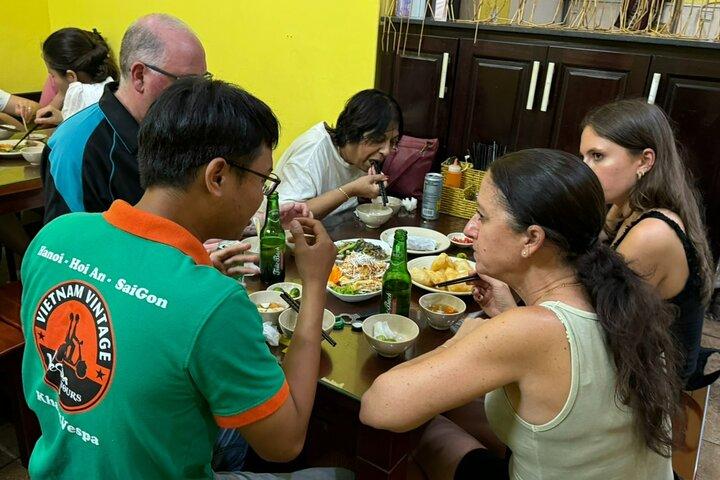 Saigon After Dark Foodie Tour by Army Open Air Jeep 4 Hours