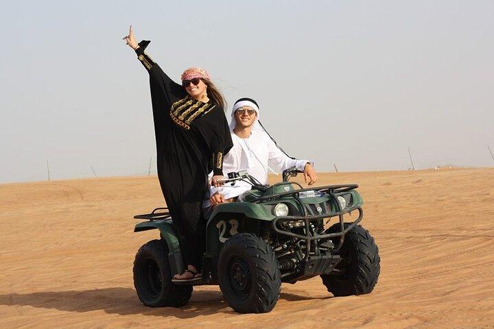 Quad Bike Dubai With Desert Safari, BBQ Buffet, Live Shows & More