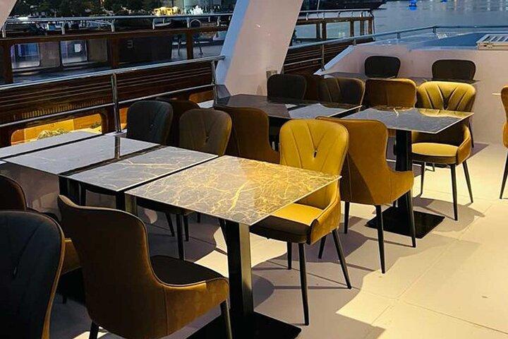 Dubai Water Canal Modern Yacht Cruise: Luxury, Scenic Views Await