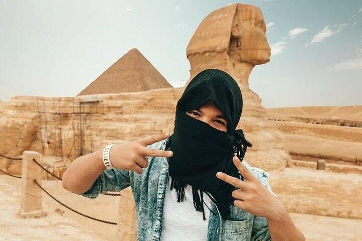 Giza Pyramids, The Egyptian Museum, Citadel and Khan Bazaar Tour.