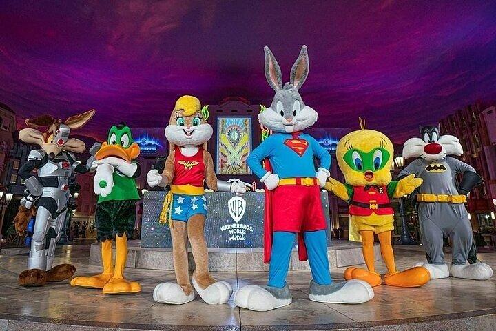 Abu Dhabi Warner Bros World Entry Ticket with Optional Transport