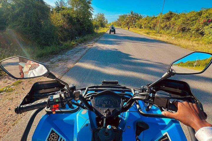 Off Road Quad Bike Adventure in Zanzibar