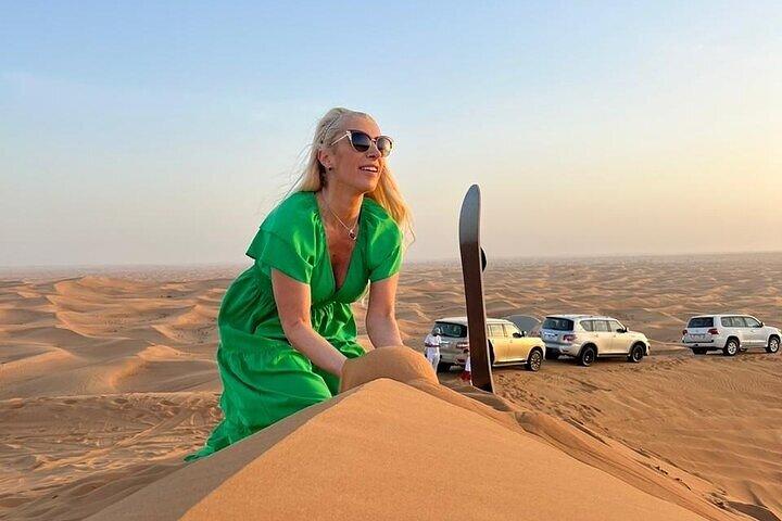 Red Dunes Desert Safari Dubai with BBQ Dinner & Sand Adventure