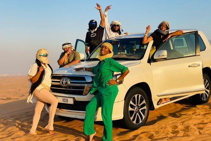 Red Dunes Desert Safari Dubai with BBQ Dinner & Sand Adventure
