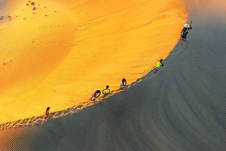 Discover Mui Ne's Stunning Sand Dunes at Sunset from Ho Chi Minh