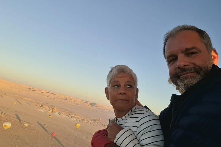 Hot Air Ballon Luxor Early Sunrise