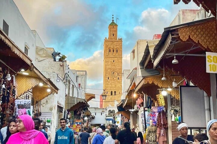 Rabat Walking Tour, City of lights by night