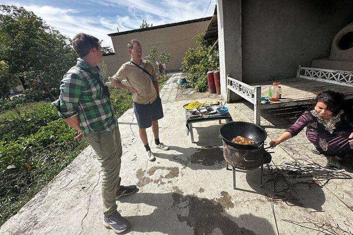 COOKING CLASS in Samarkand (authentic rural local life, 2 meals+)