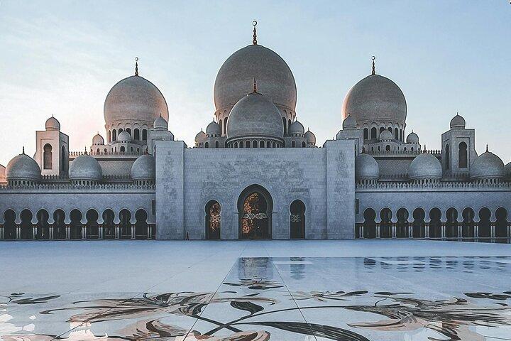 Abu Dhabi Grand Mosque Tour with Lourve Museum Tickets from Dubai