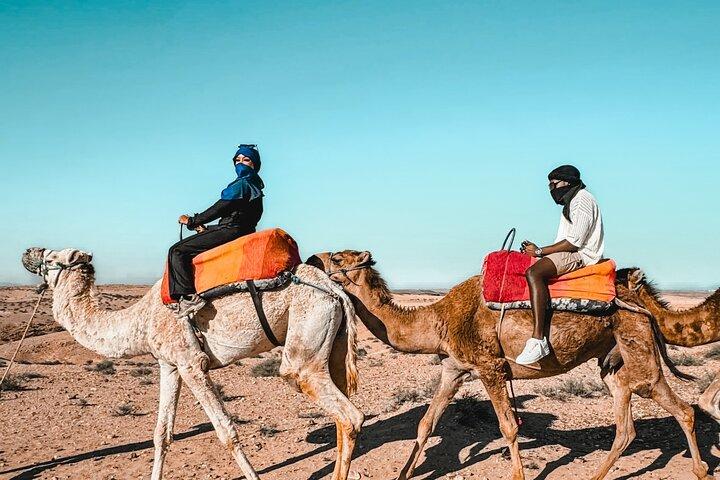 Marrakech Camel Ride and Traditional Dinner in Agafay Desert
