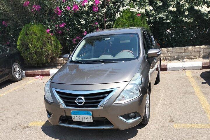 Private Transfer to Cairo Airport with Snacks and Water