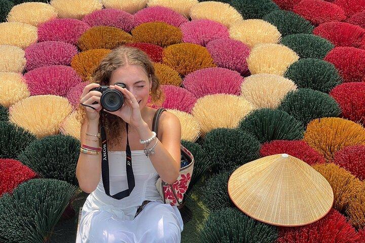 Incense Village Quang Phu Cau, Hat, Lacquer Hanoi Artisan Tour